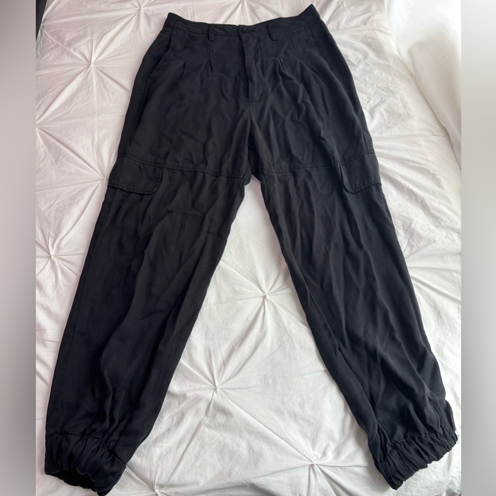 AQUA Tencel Cargo Joggers